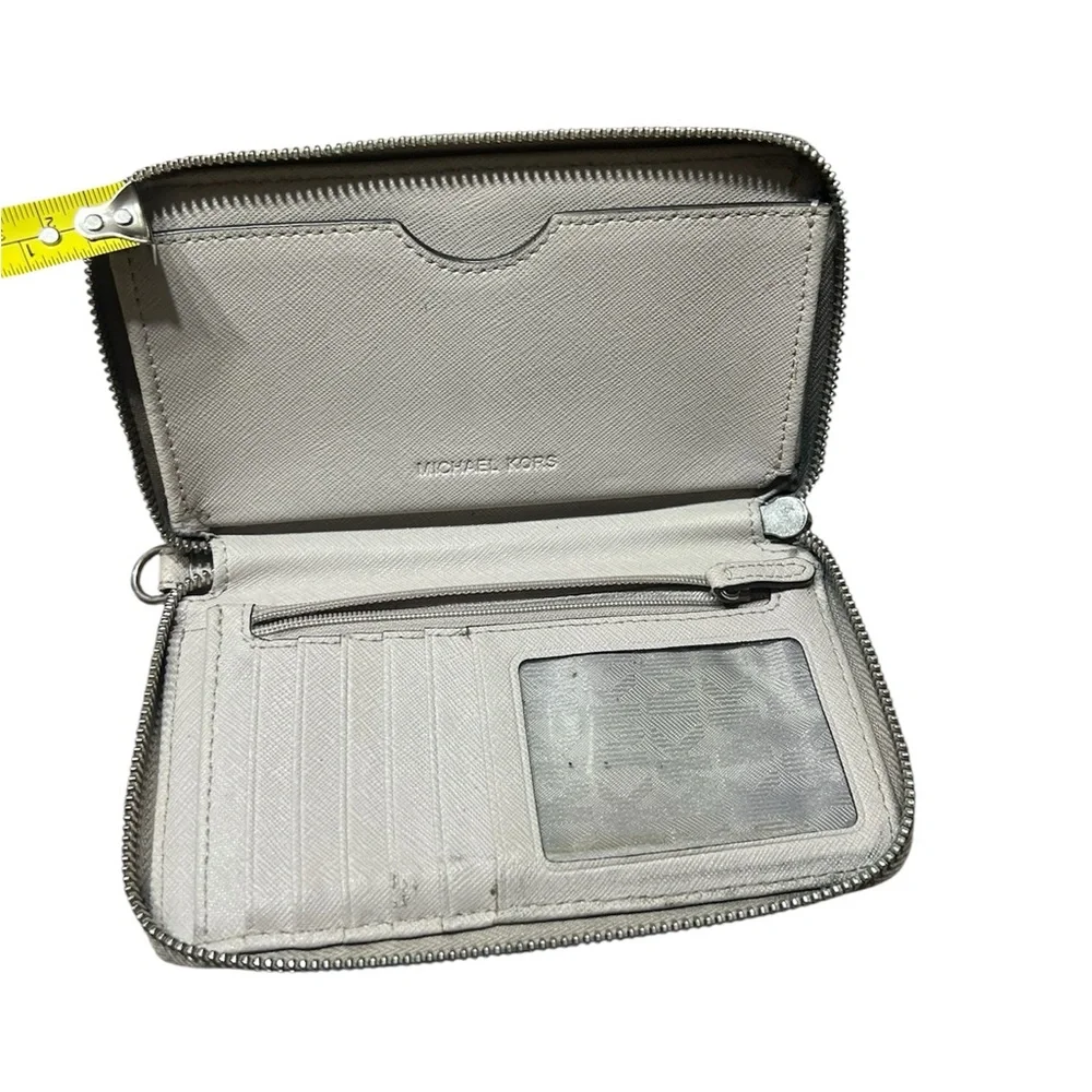 Michael Kors Jet Set Travel Crossgrain Leather Continental Wallet